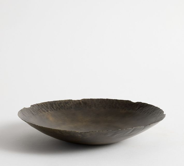 Antique Black Iron Decorative Bowl | Pottery Barn (US)
