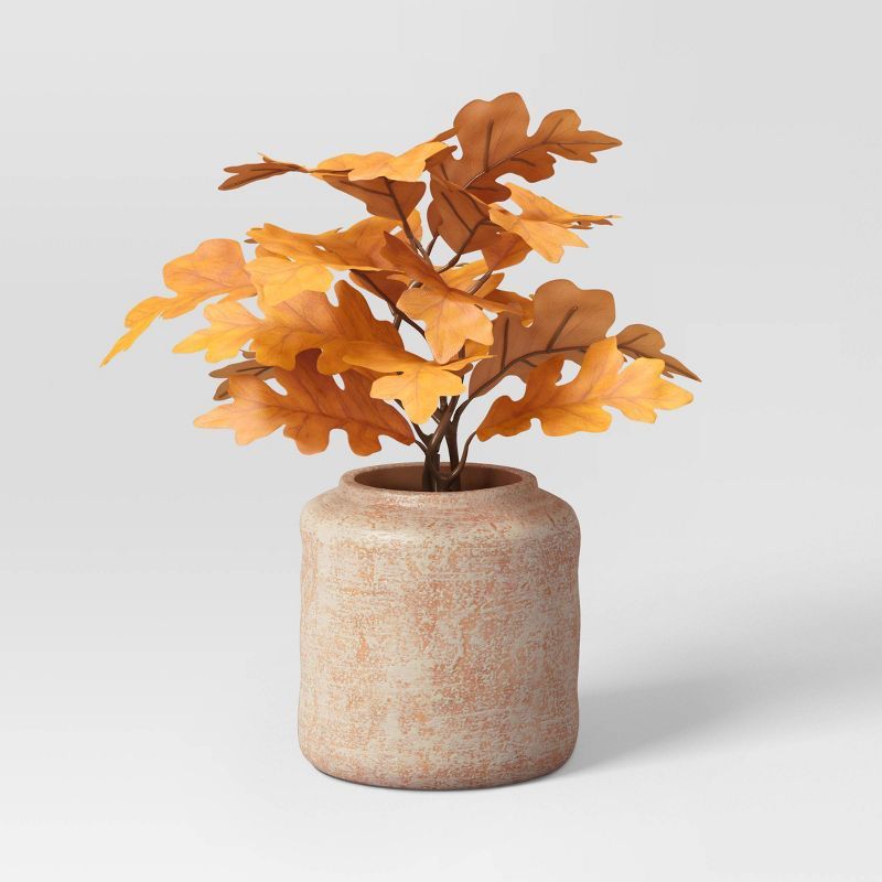 Small Artificial Oak Leaf Arrangement - Threshold™ | Target