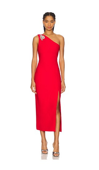 Enya Dress in Scarlet | Revolve Clothing (Global)