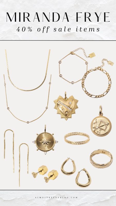 Miranda Frye 40% off sale items, jewelry sale 

#LTKSaleAlert #LTKFindsUnder100