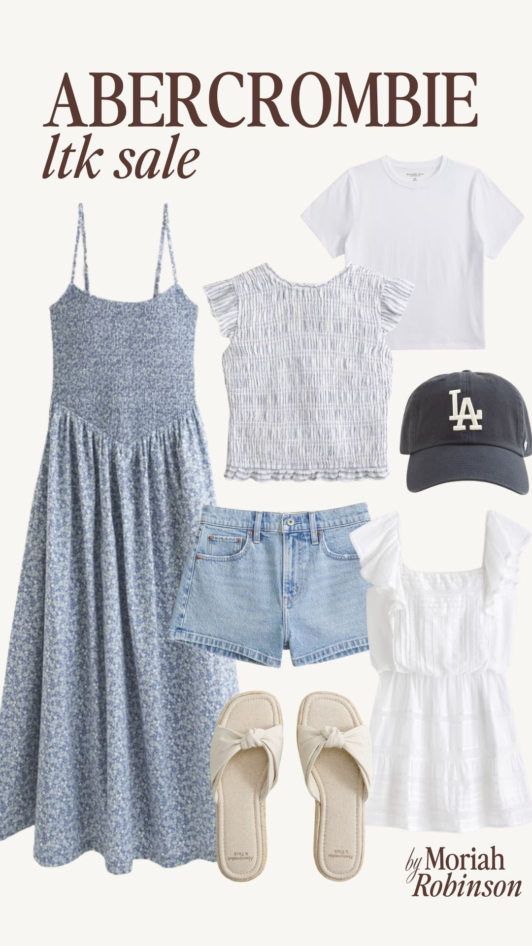 Abercrombie LTK Spring Sale! Get 25% off everything with the code in the app. Click an item below to copy the code. 

 #LTKSpringSale #LTKmomlife #LTKSaleAlert