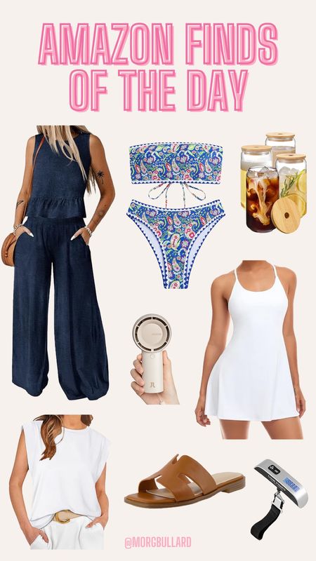 Amazon daily deals | Amazon deals | Amazon swim | Amazon two piece summer set | Amazon tennis dress 

#LTKSeasonal #LTKSaleAlert #LTKStyleTip