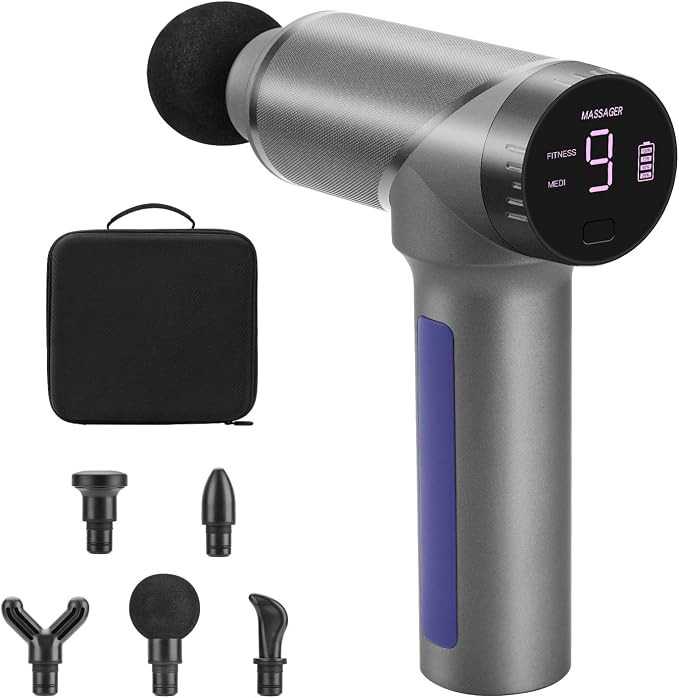 Massage Gun Deep Tissue Percussion Muscle Massager 2 Massage Modes Handheld Electric Massage Gun ... | Amazon (US)