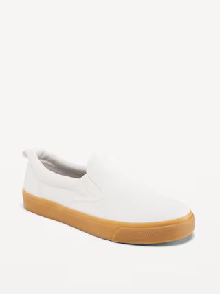 Canvas Slip-On Sneakers for Boys | Old Navy (US)