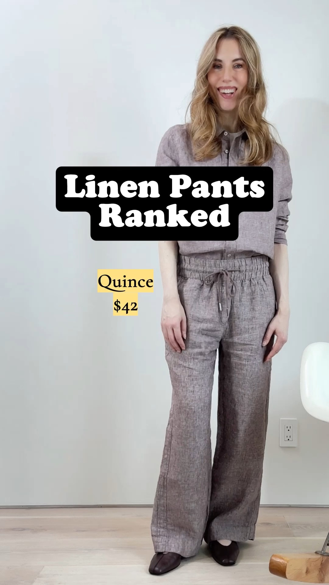 The construction details that separate linen pants from linen pajamas at the back of the drawer – waistband channels, hem width, outseam reinforcement, and fabric fineness + density all matter. Wider hems keep their shape after washing; narrow hems can curl. Look for triple-channel waistbands and self-fabric drawstrings for a close-to-the-body fit without bulk.

#LTKootd