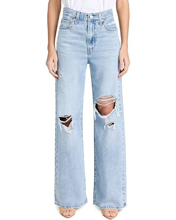 Levi's Women's Ribcage Wide Leg Jeans | Amazon (US)