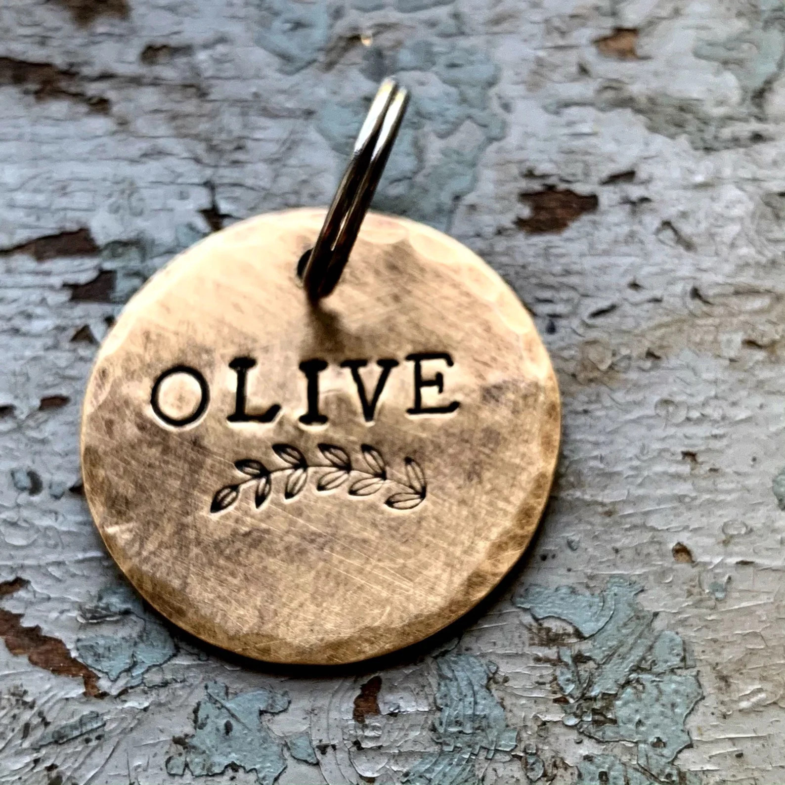 Rustic Custom Cute ID Tags for Cats and Dogs Double Sided Dog - Etsy | Etsy (US)