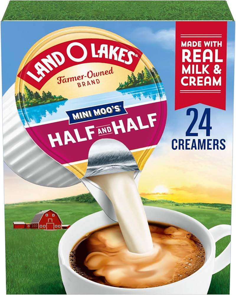 Land O Lakes Half and Half UHT-Processed Creamer, 24 Count | Amazon (US)