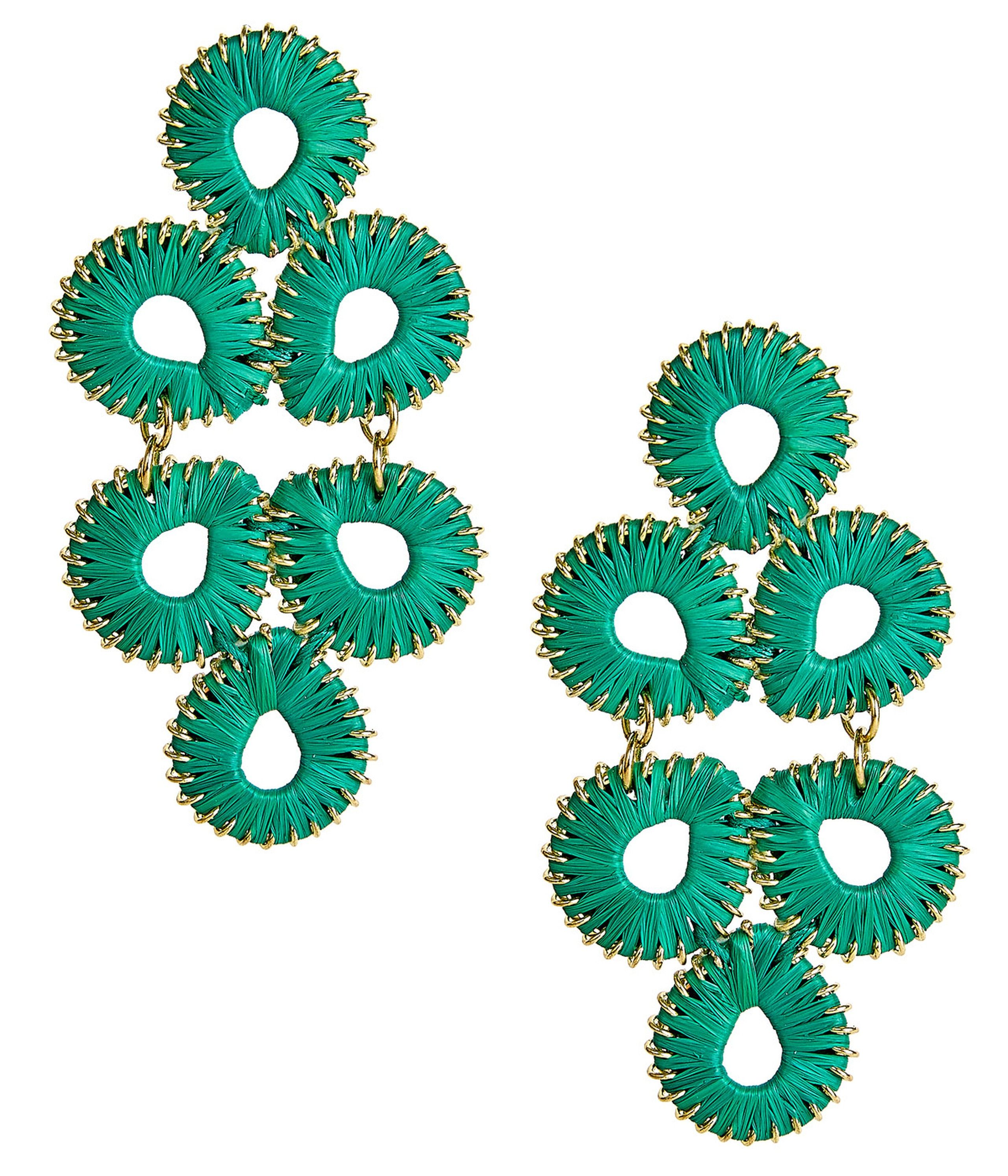 Ginger - Green Earrings- St Patricks Day Outfits | Lisi Lerch Inc