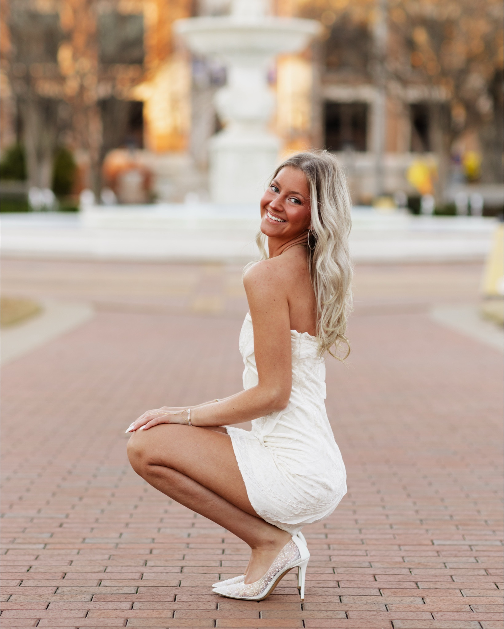 Elegance redefined in this stunning white dress, paired perfectly with chic pearl-studded stiletto heels. A timeless combination of sophistication and style for any special occasion. #WhiteDress #StilettoHeels #PearlDetails #ElegantStyle #ChicFashion #Glamour #SophisticatedLook #LuxuryFashion #TimelessBeauty #PerfectPairing

#LTKShoeCrush #LTKHoliday #LTKWedding