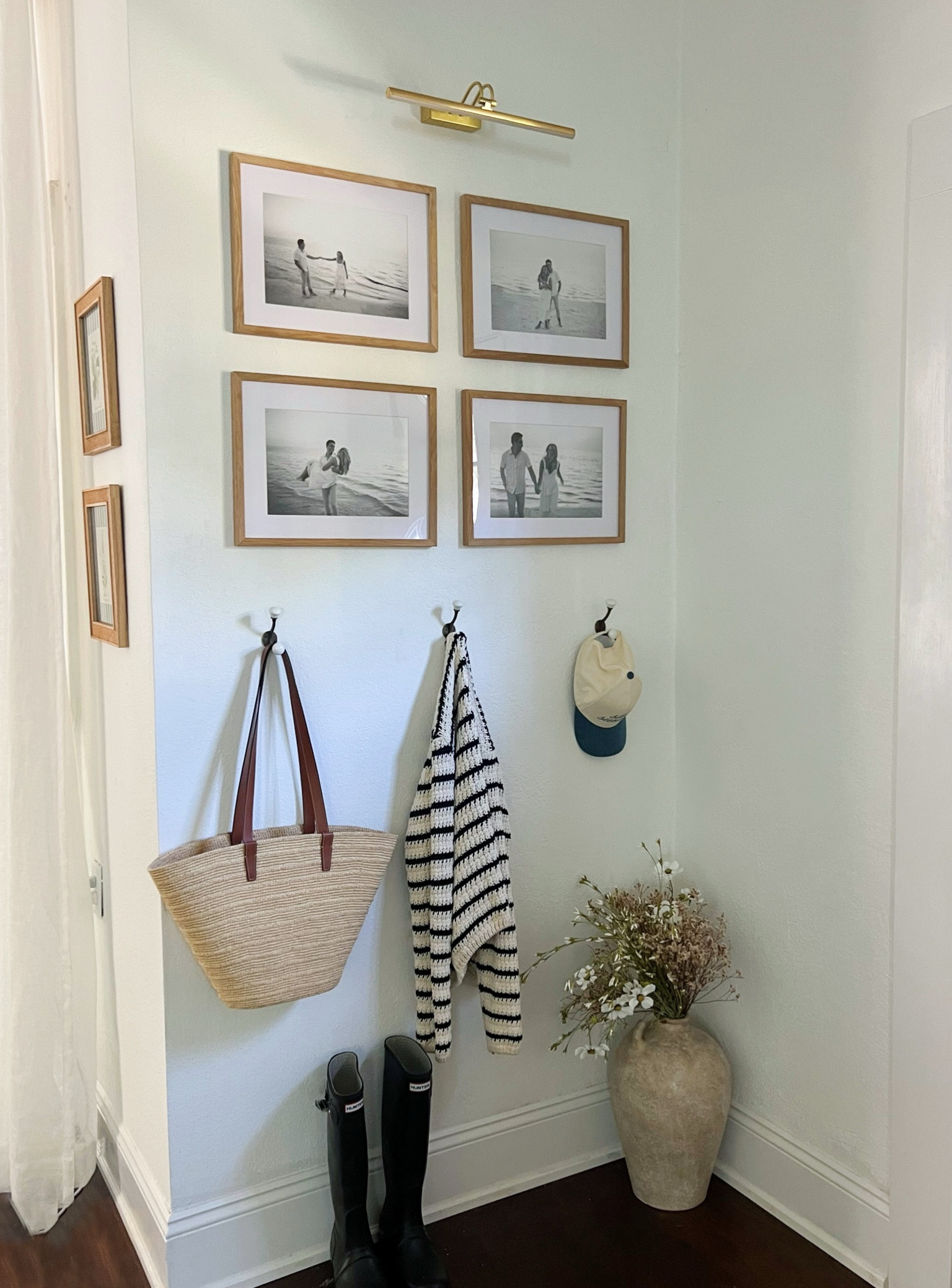 entry way decor!! the hooks are originally from zara home but linked some similar options 🤍

#LTKHome #LTKFamily #LTKFindsUnder50