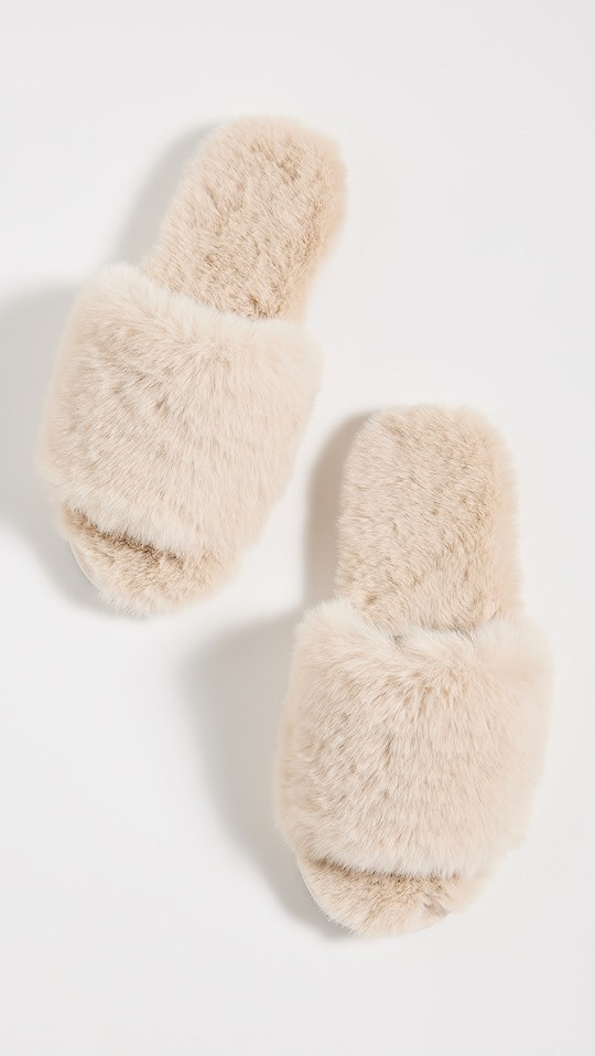 Apparis Diana Faux Fur Slippers | SHOPBOP | Shopbop