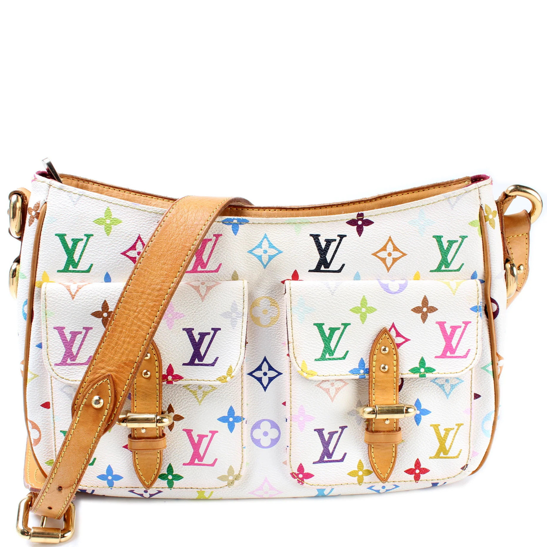 Lodge GM Multicolor Monogram | Keeks Designer Handbags