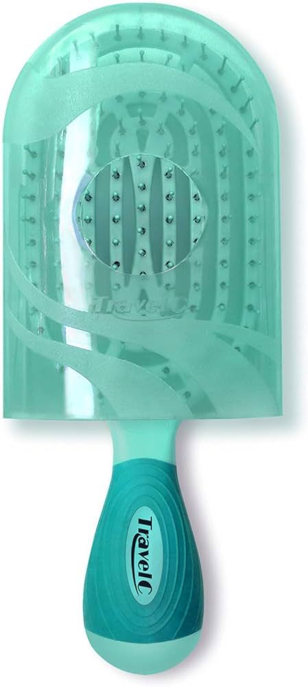 NuWay® U.S. Patented Vented TravelC® for All Hair Types is Hair Dryer Safe (Teal) | Amazon (US)