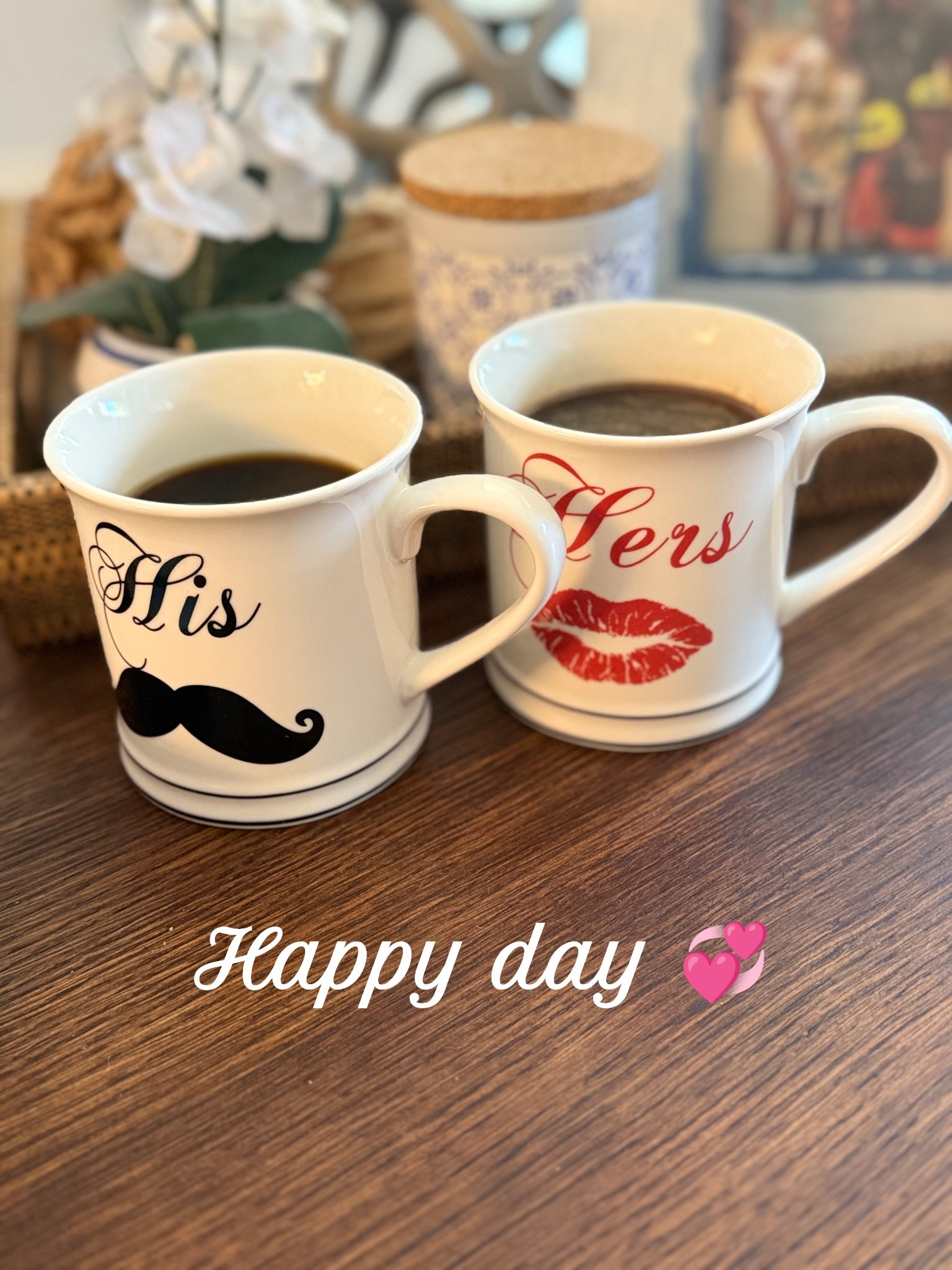Have you had your coffee with your loved one today? 🫶🏼 And this moment becomes even more special with these beautiful mugs 🩷☕️🩵☕️

#LTKOver40 #LTKmomlife #LTKmorningroutine