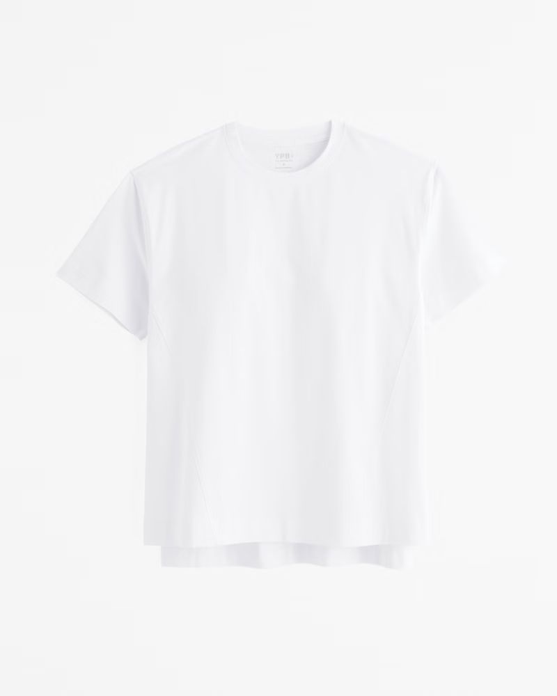 Women's YPB Active Cotton-Blend Easy Tee | Women's New Arrivals | Abercrombie.com | Abercrombie & Fitch (US)