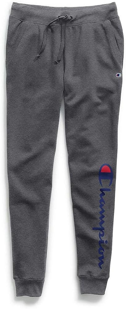 Champion Women's Powerblend Joggers, Script Logo | Amazon (US)