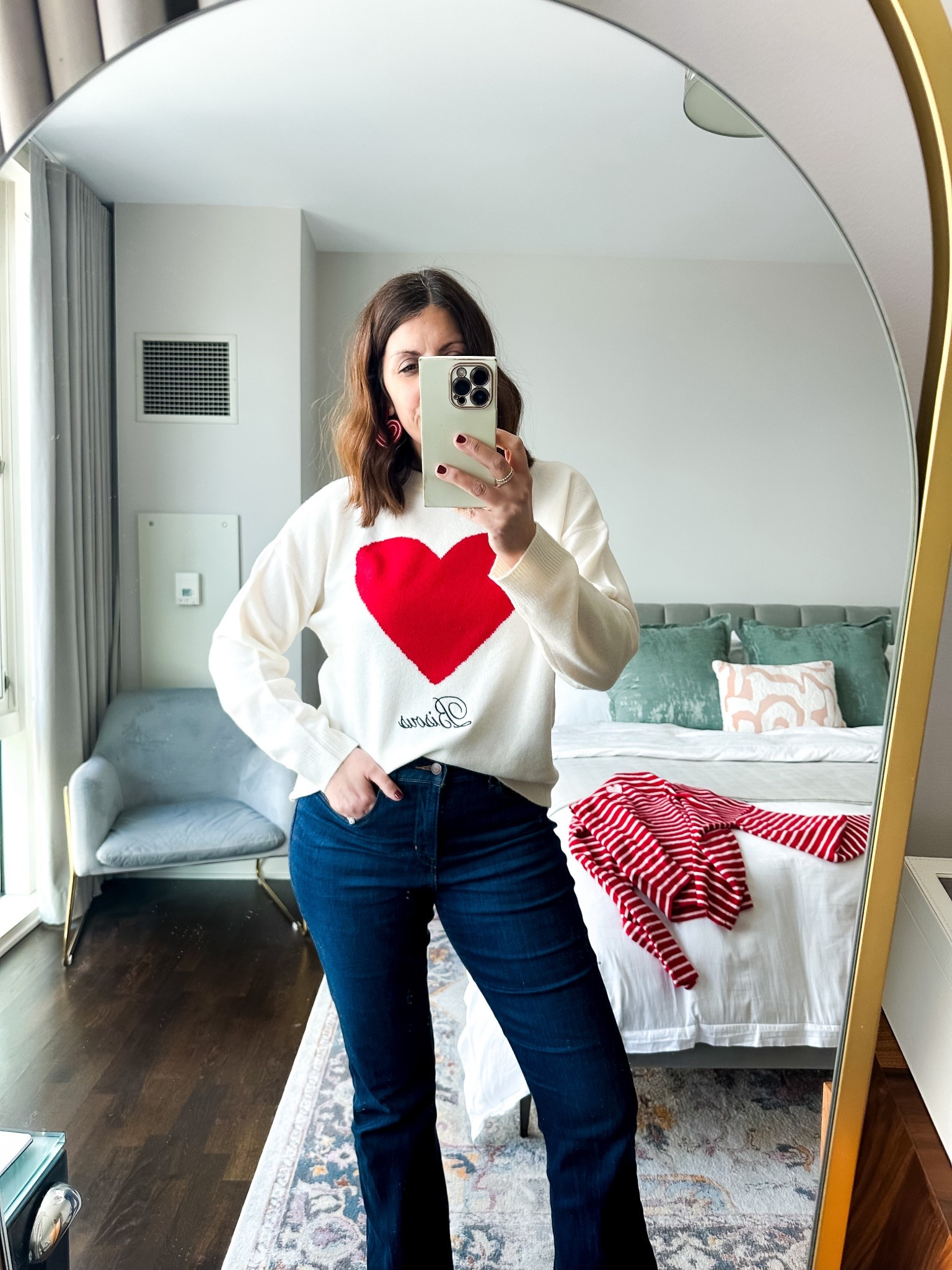 Valentine’s Day sweater, heart sweater for women, casual Valentine’s outfit, cozy winter knit

#LTKmomlife #LTKdayinmylife #LTKOver40