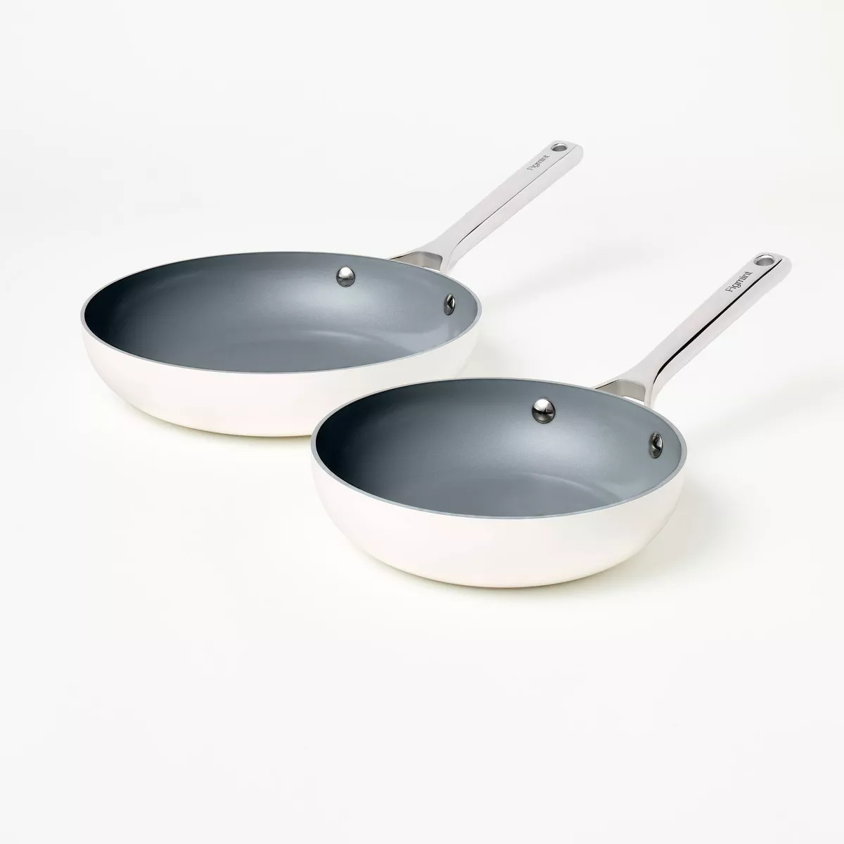 2pk (8" & 10") Aluminum Nonstick Frypan Set - Figmint™ | Target