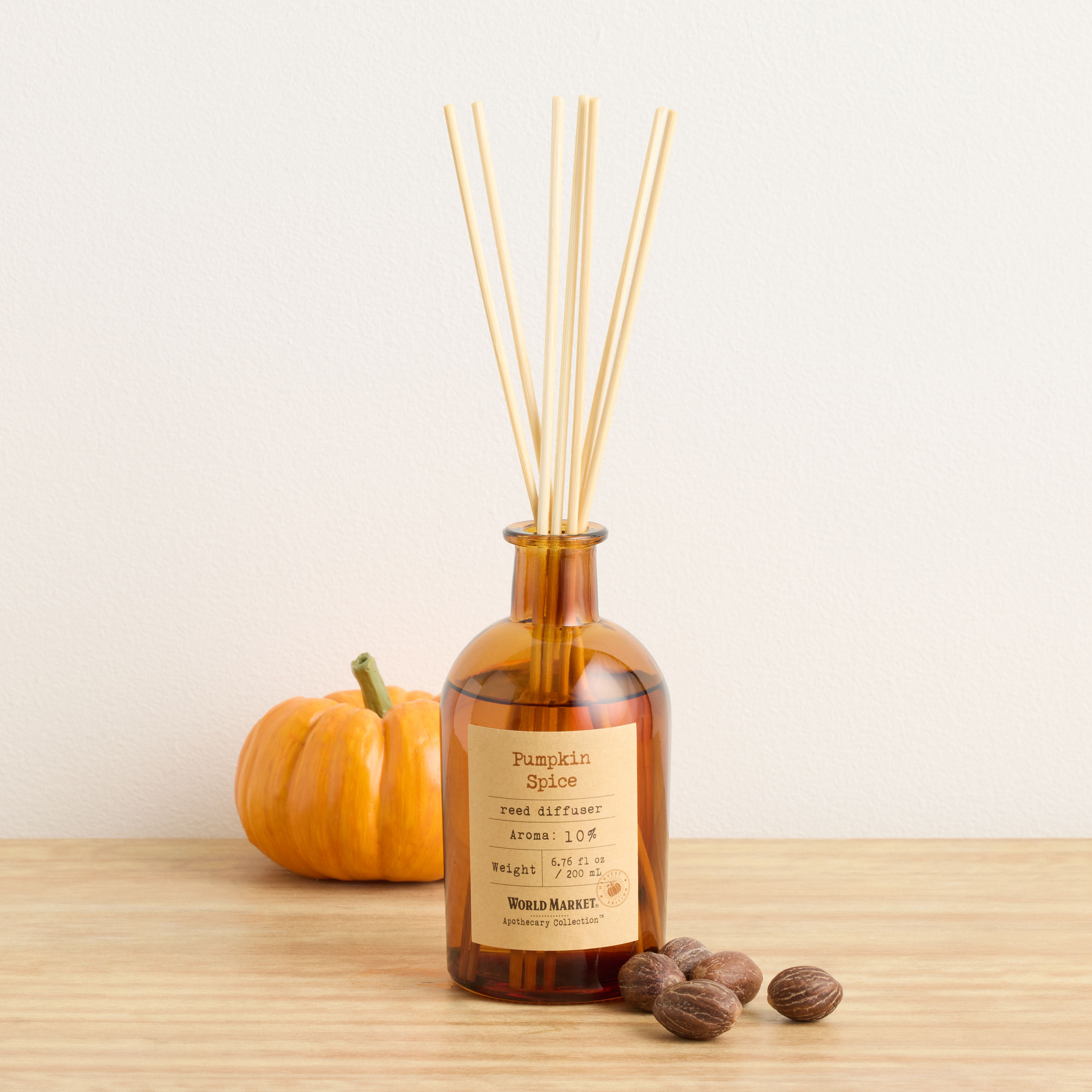 Apothecary Pumpkin Spice Reed Diffuser - World Market | World Market
