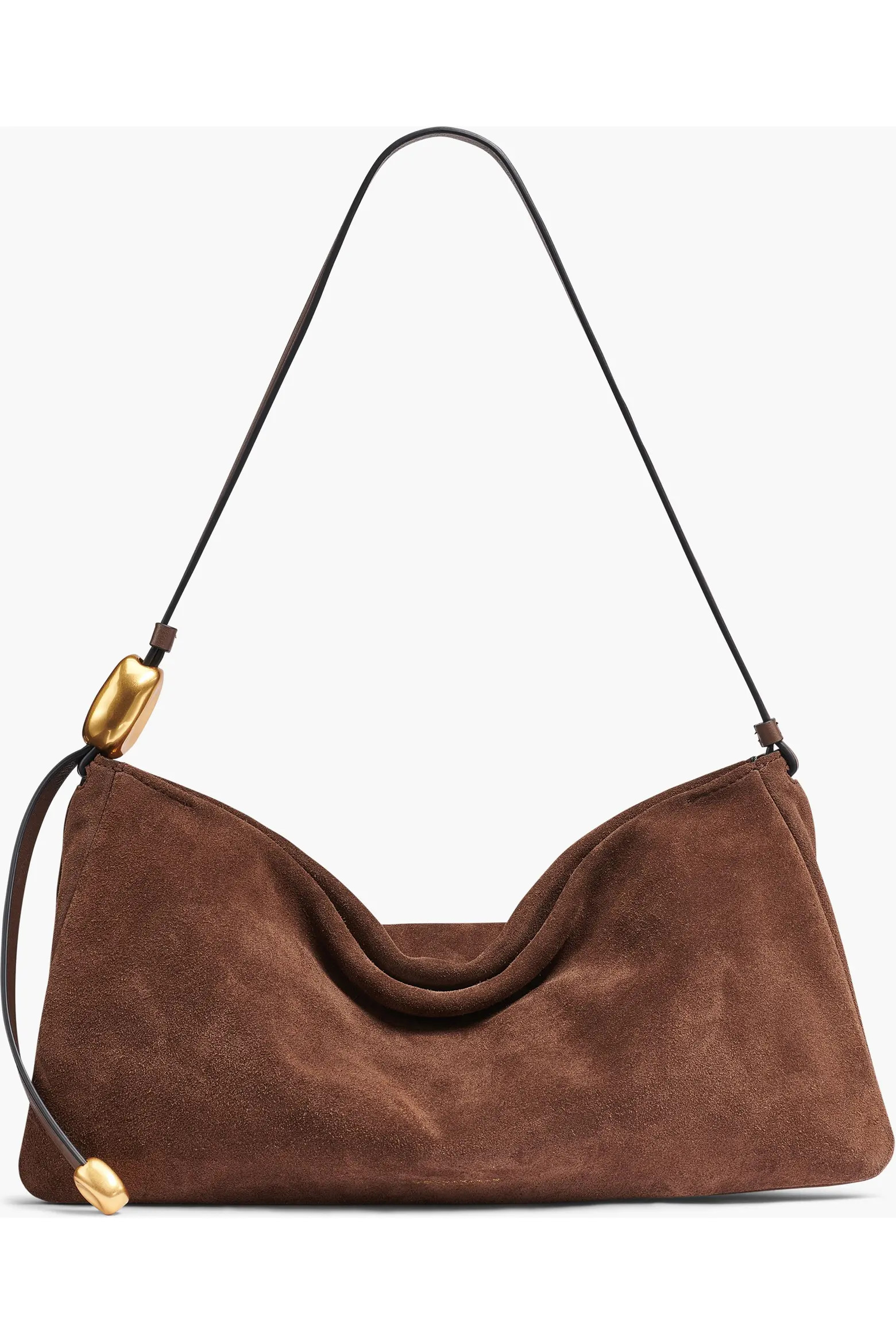 Donna Karan New York Velvet Suede Large Shoulder (Women) | Nordstrom | Nordstrom