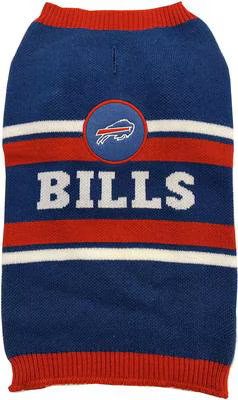 Pets First NFL Buffalo Bills Dog & Cat Sweater, Small | Chewy
