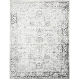 Unique Loom Sofia Casino Gray 9 ft. x 12 ft. Area Rug-3134029 - The Home Depot | The Home Depot