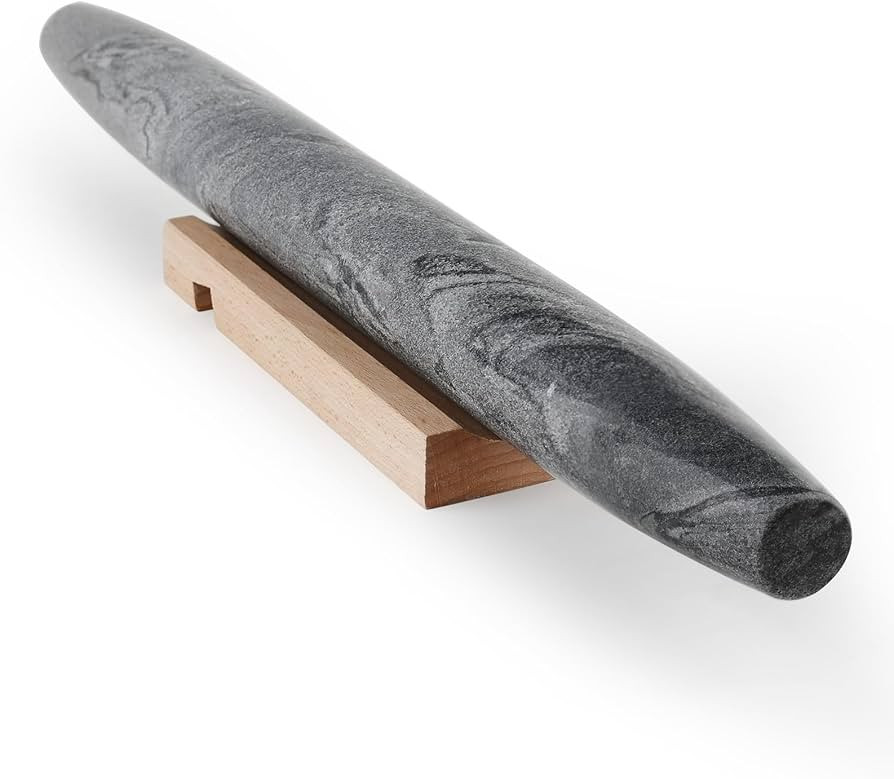 Koville African Natural Marble French Rolling Pin, 16inch Non-Stick Rolling Pin for Baking, Dough... | Amazon (US)