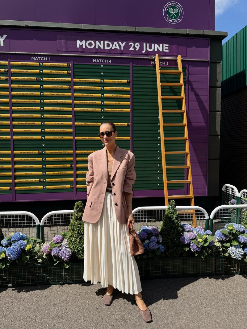 Wimbledon may be over, but this look works all summer long. Recreate for the office, lunches, or a summer event. 

 #LTKuk

#LTKworkwear