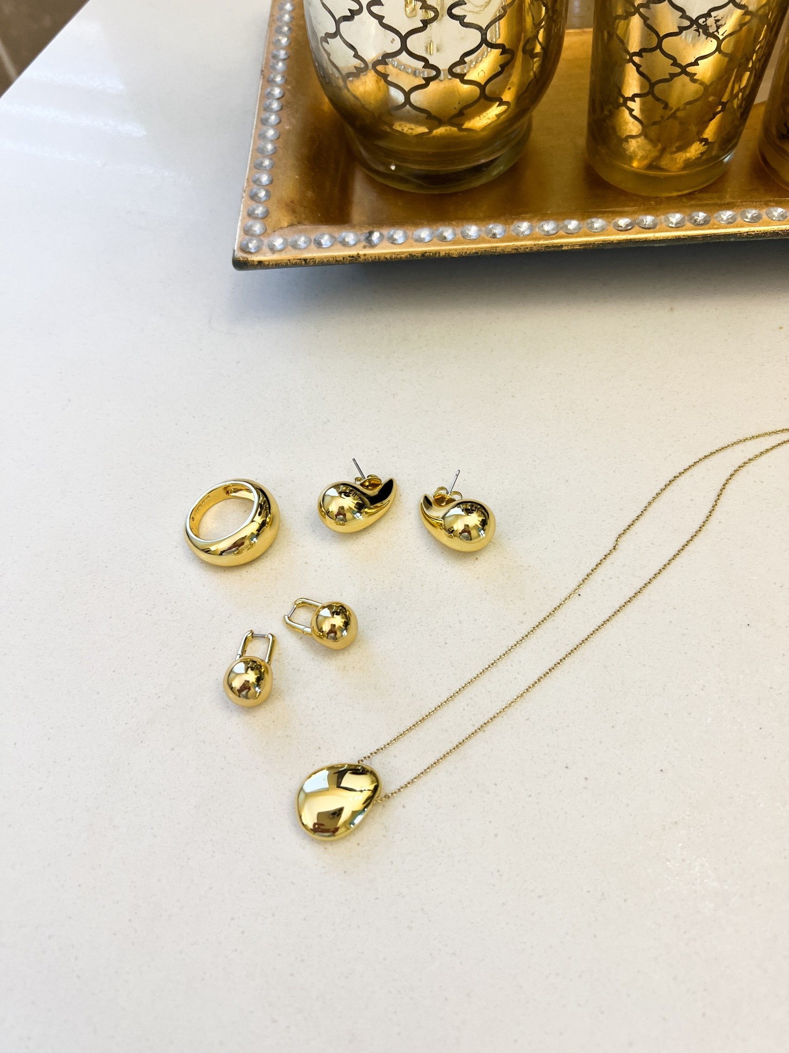 Water resistant
Two year warranty 
Beautiful pieces that don’t tarnish.

#LTKCyberWeek #LTKHoliday #LTKGiftGuide