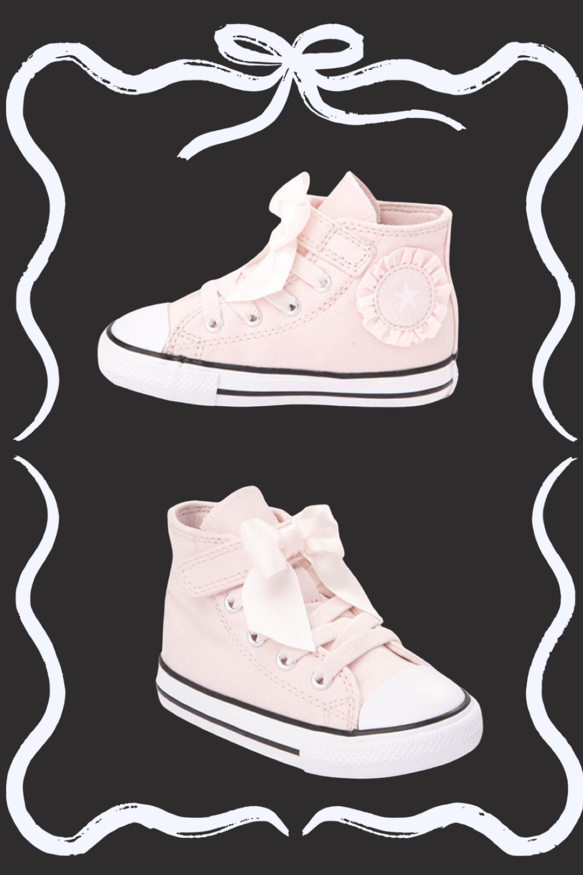 Baby, Toddler, & Kids Converse Chuck Taylor All Star Ruffles and Bows
•
•
These are TOO cute!! I have them linked from 2 different retailers! These will
make the perfect gift for any girly girl in your life 🎀🤍I’m obsessed, if only they had womens sizes too haha

#LTKKids #LTKHoliday #LTKGiftGuide