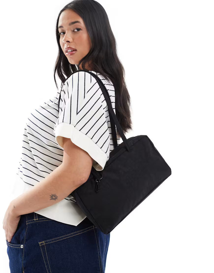 Baggu nylon bowler bag in black | ASOS (Global)