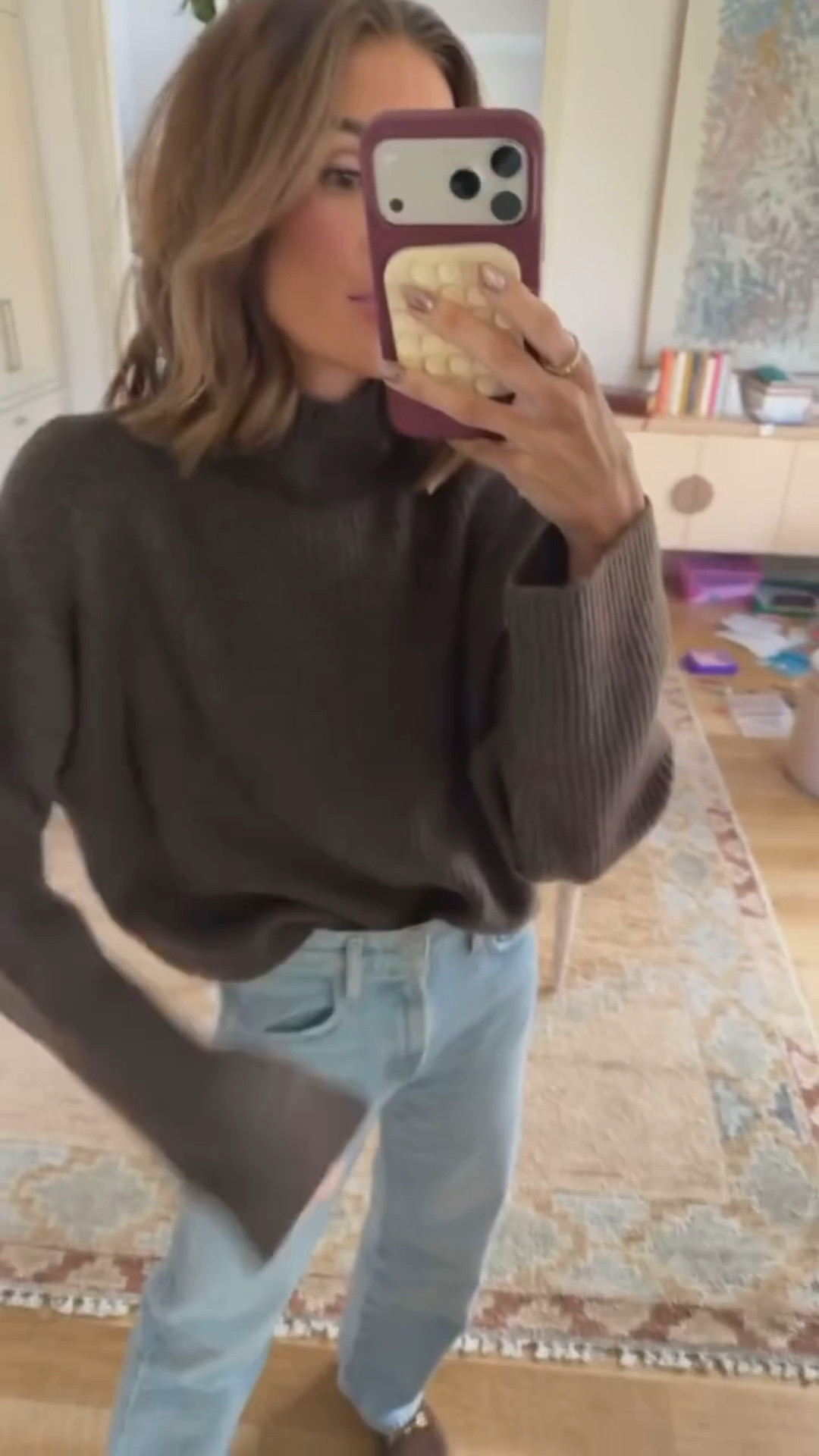 just saw this sweater is 40% off in so many colors! 😍 such a great basic you’ll wear again and again!

#LTKFindsUnder50 #LTKSaleAlert