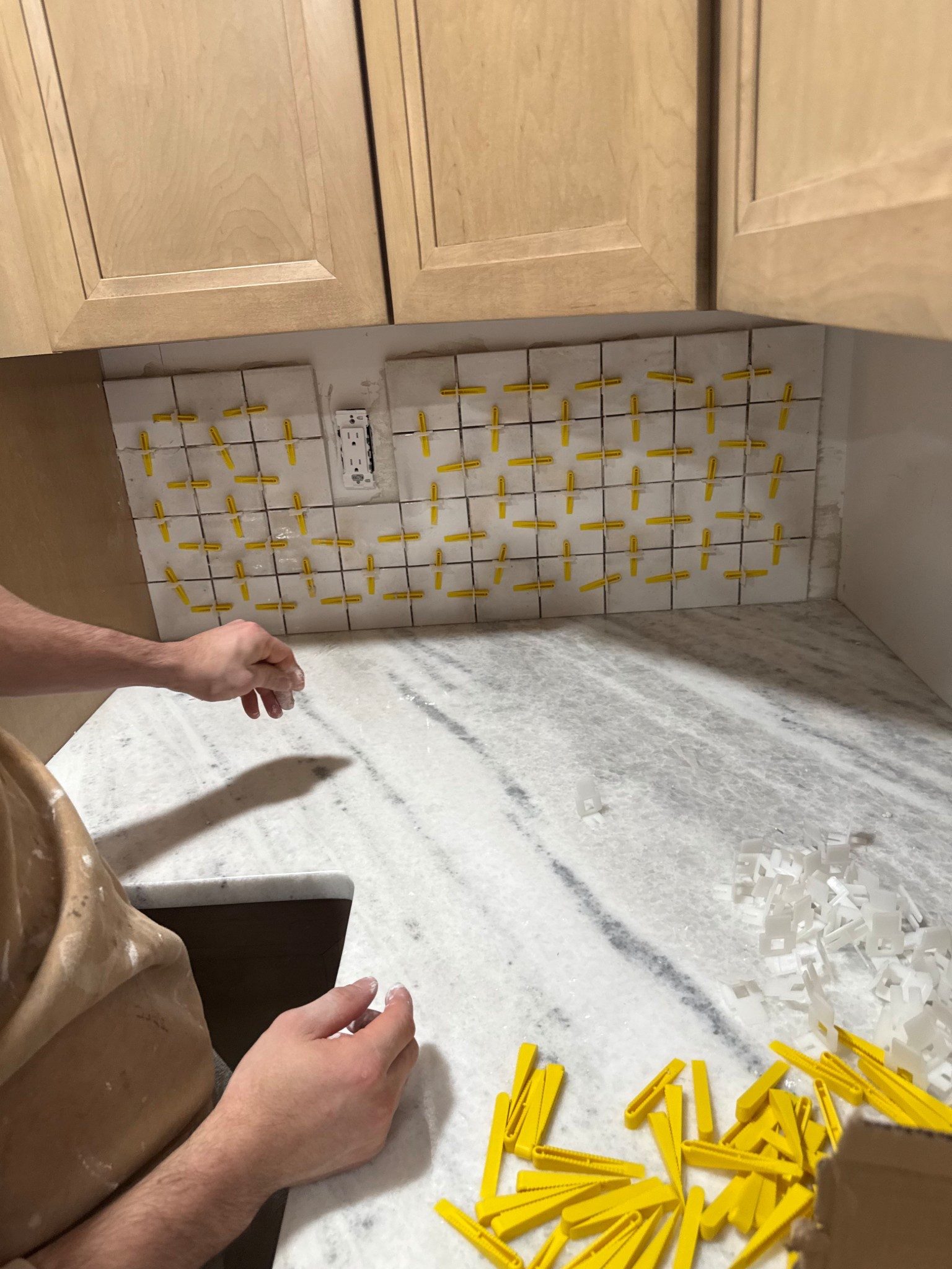 White tile backsplash for new kitchen 

#LTKdayinmylife #LTKHome