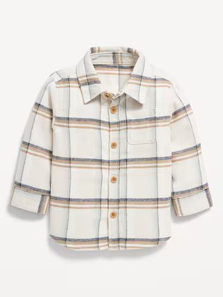 Soft-Brushed Flannel Pocket Shirt for Baby | Old Navy (US)