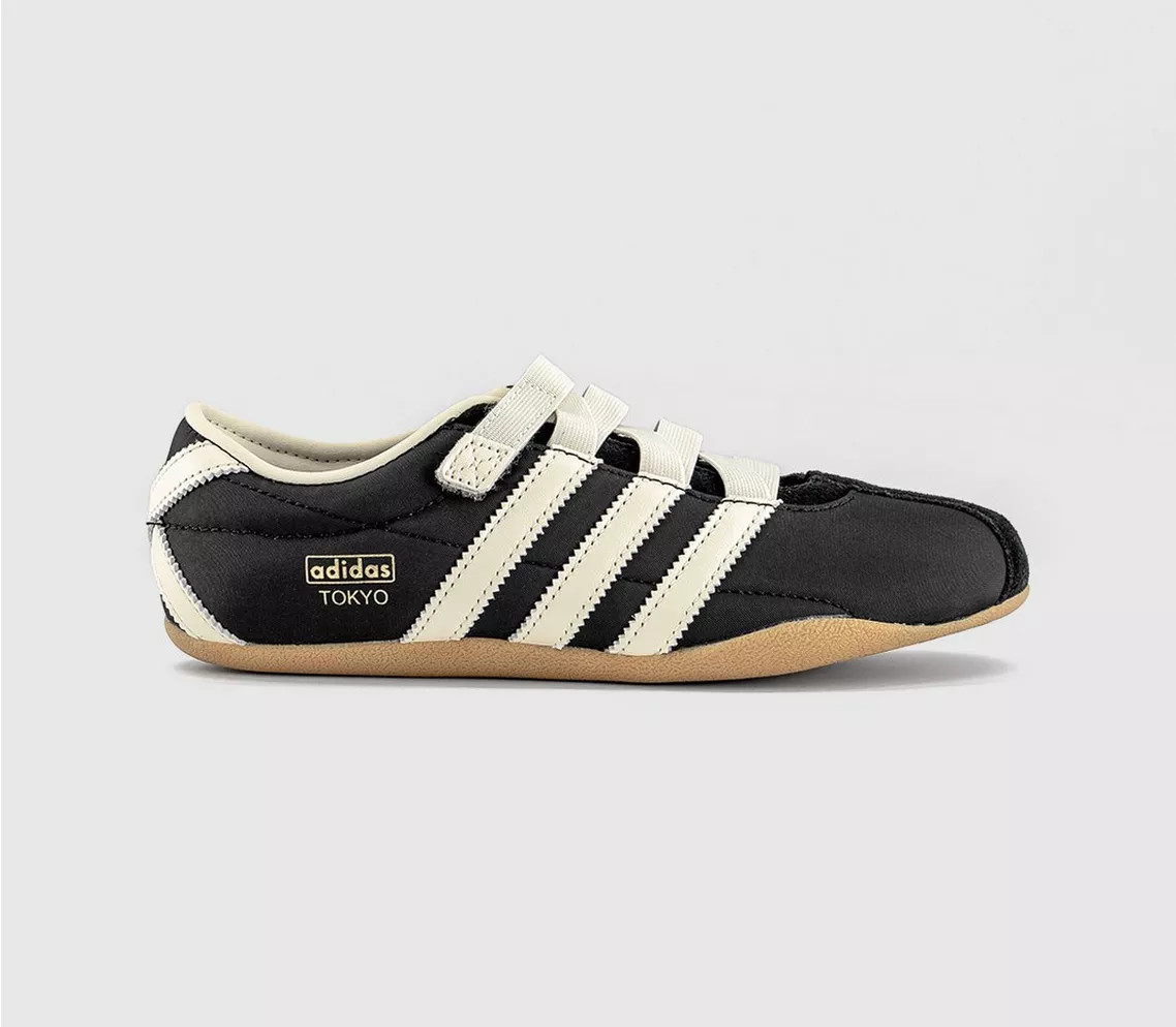 Black Cream White Gold Metallic | Office Shoes (UK)
