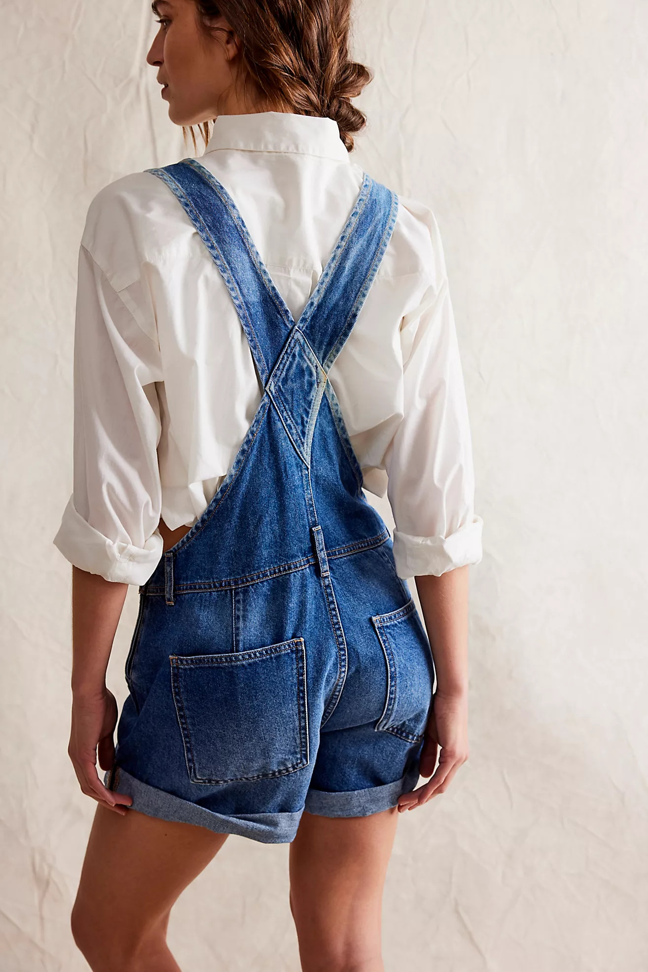We The Free Ziggy Shortalls | Free People (Global - UK&FR Excluded)