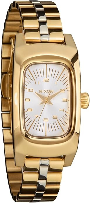 NIXON Frankie A1441-100m Water Resistant Women's Analog Watch (47 x 24mm Rectangular Watch Face, ... | Amazon (US)