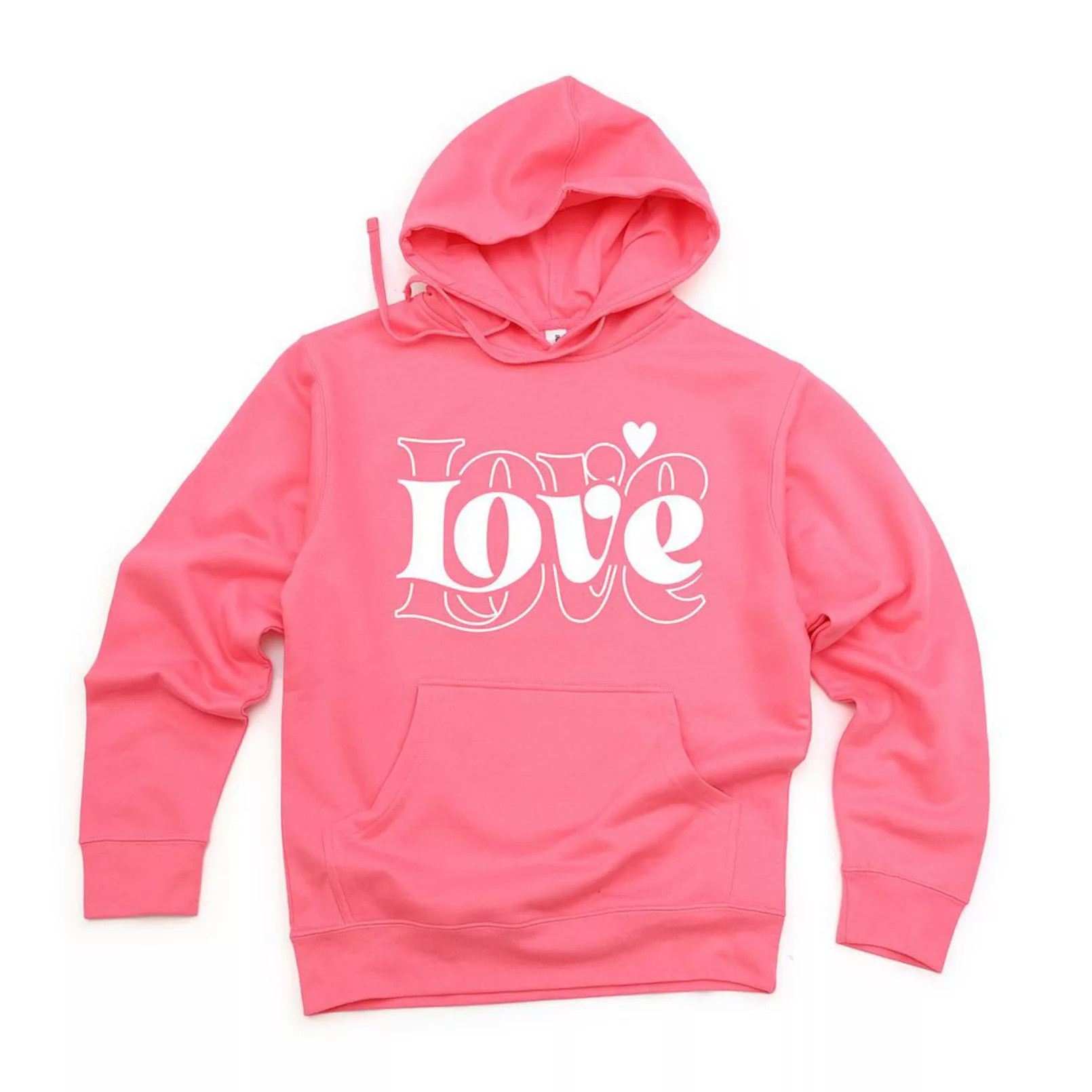 Love Heart Stacked Hoodie | Kohl's
