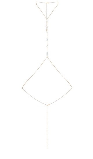 Set Body Chain in Gold | Revolve Clothing (Global)