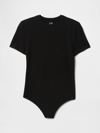 CloseKnit Jersey T-Shirt Thong Bodysuit | Gap (CA)