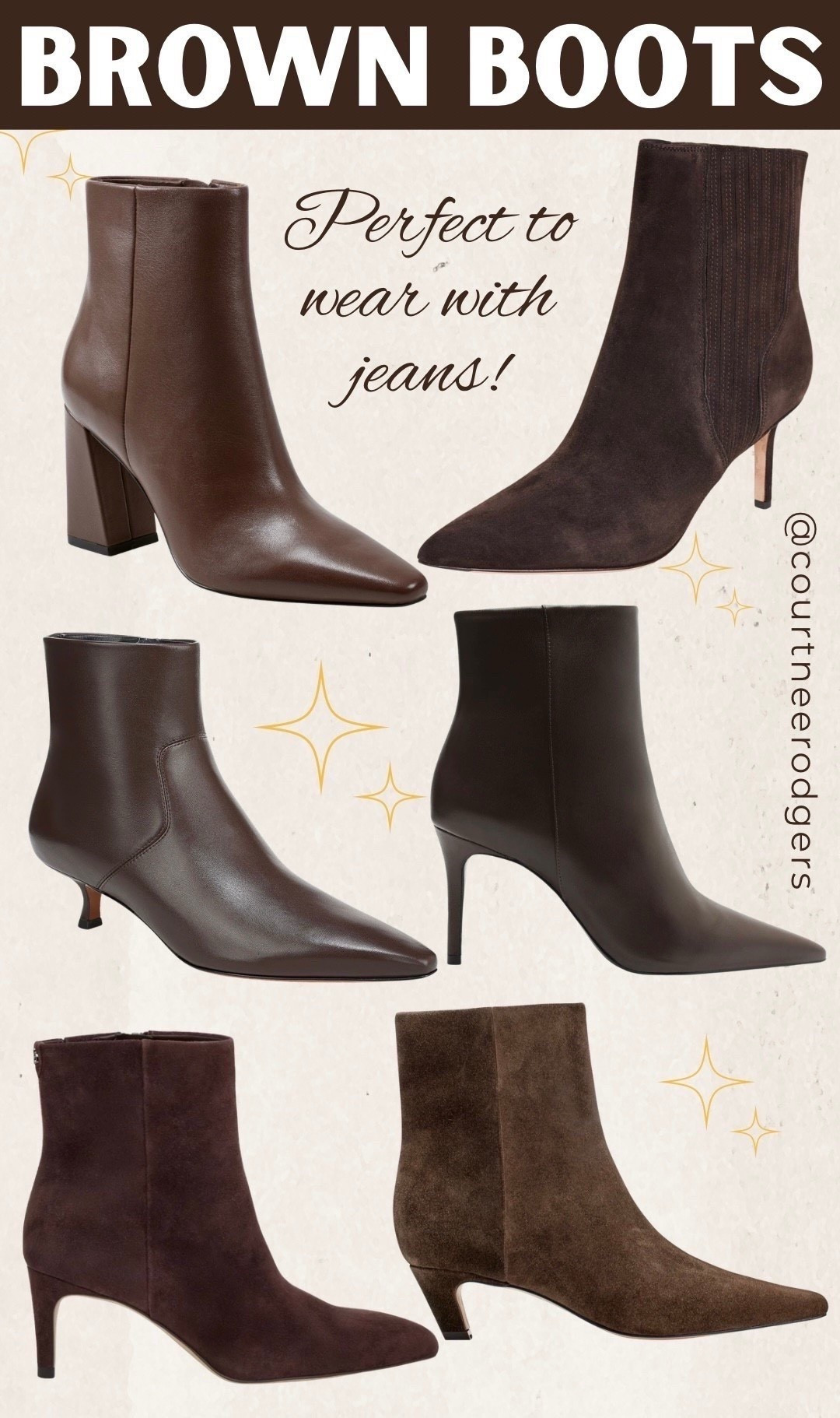 Brown Boots, perfect to wear with jeans/pants! 🤎

Boots, brown boots, winter outfits, holiday outfits 

#LTKFindsUnder100 #LTKGiftGuide #LTKSeasonal