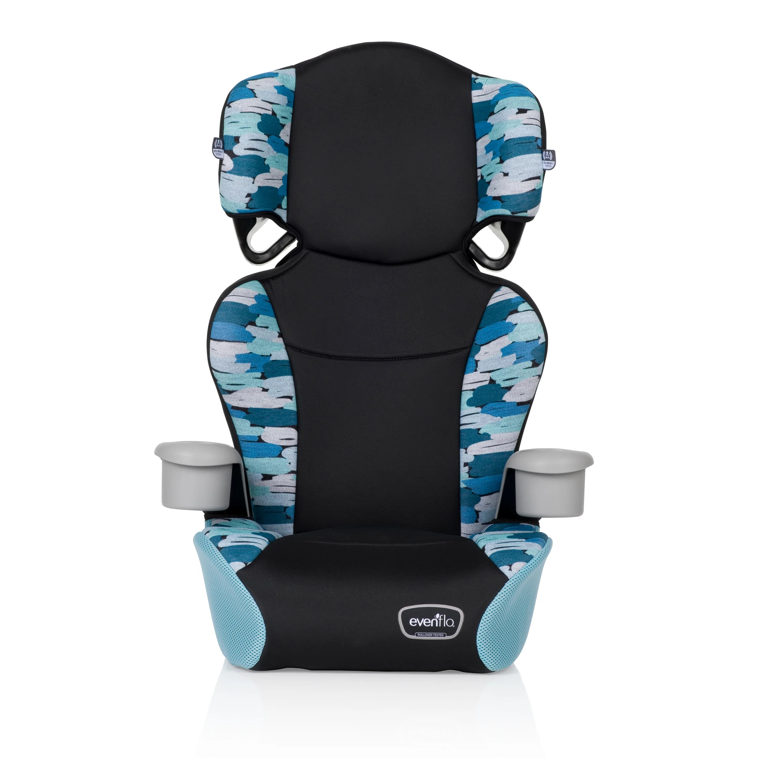 Big Kid Sport No Back Belt-Positioning Car Seat (Jonas Blue) | Walmart (US)