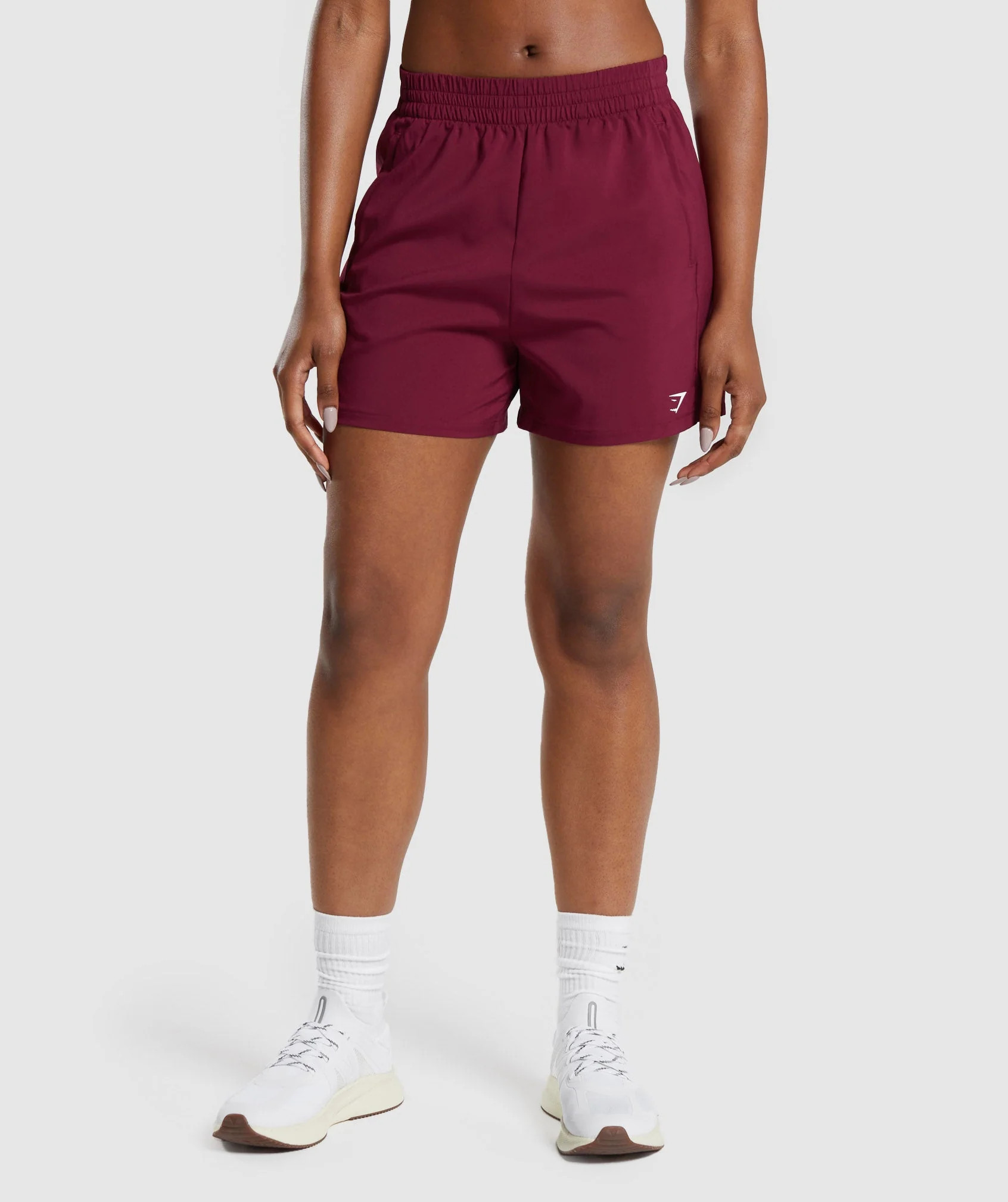 Gymshark Woven Pocket Shorts - Plum Pink | Gymshark (Global)