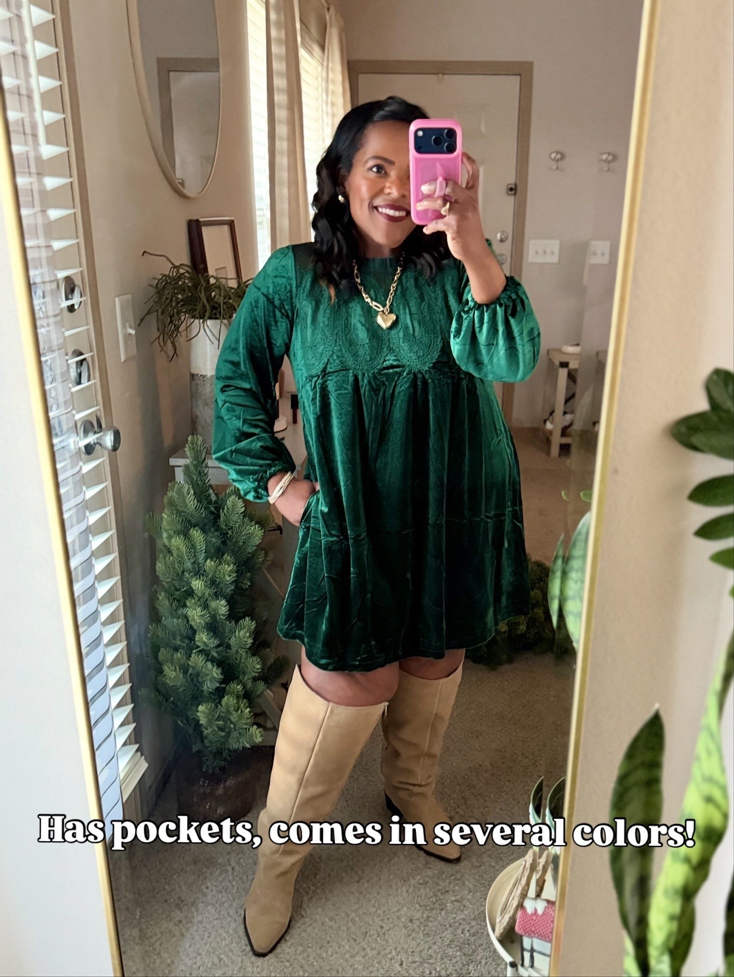 Anthropologie / free people velvet tunic dress / holiday season / Christmas 

#LTKMidsize #LTKHoliday #LTKFindsUnder50