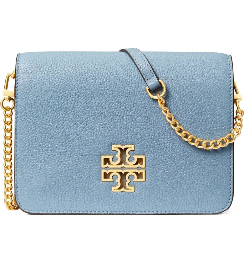 TORY BURCH Britten Combo Leather Crossbody Bag | Nordstromrack | Nordstrom Rack