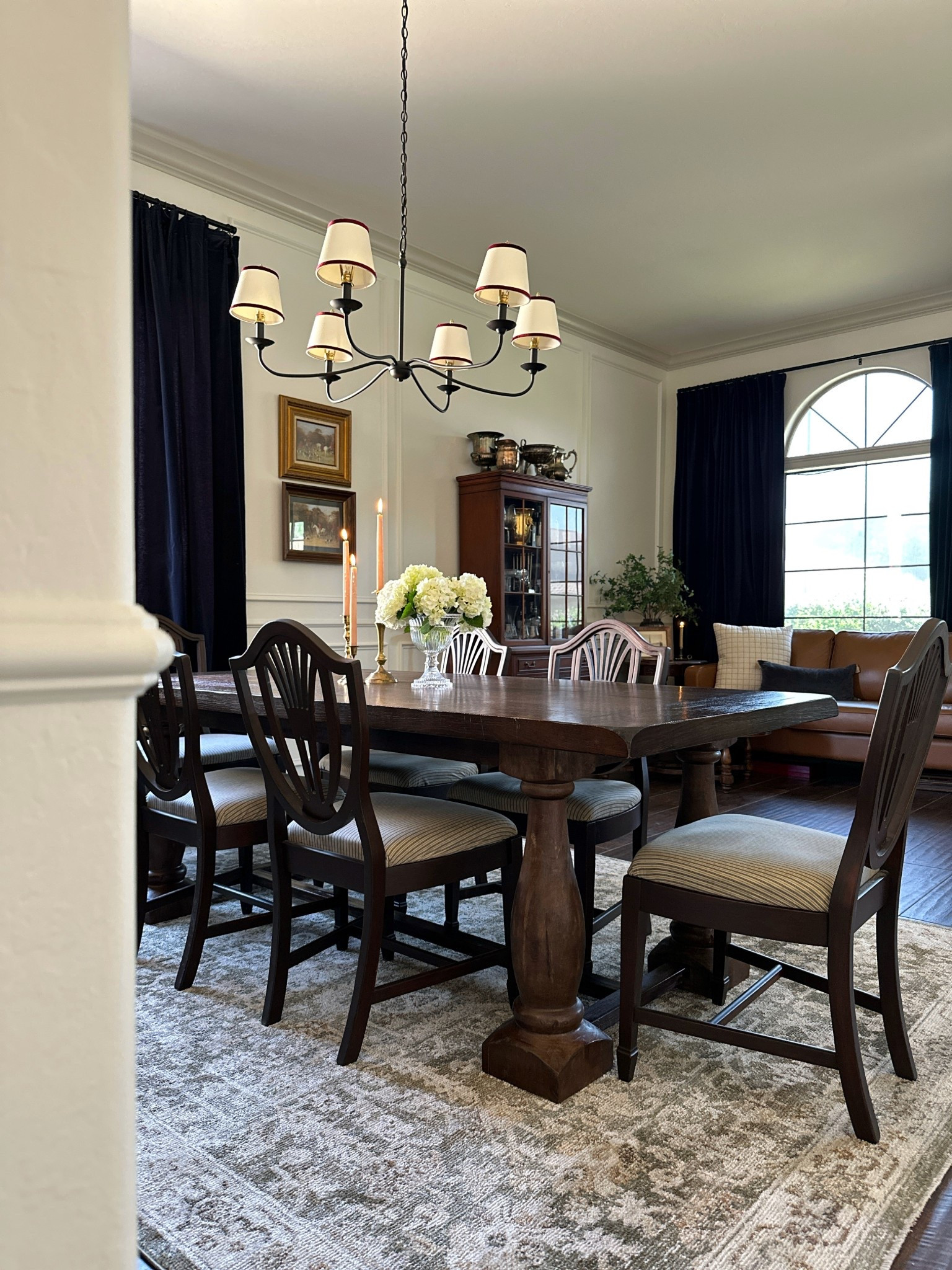 Dining Room featuring new Magnolia Home with Joanna Gaines x Loloi Rug- Pace Collection Forest/Natural

#LTKHome