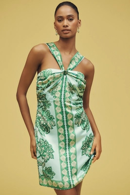 Greylin Miki Halter Mini Dress | Anthropologie (US)