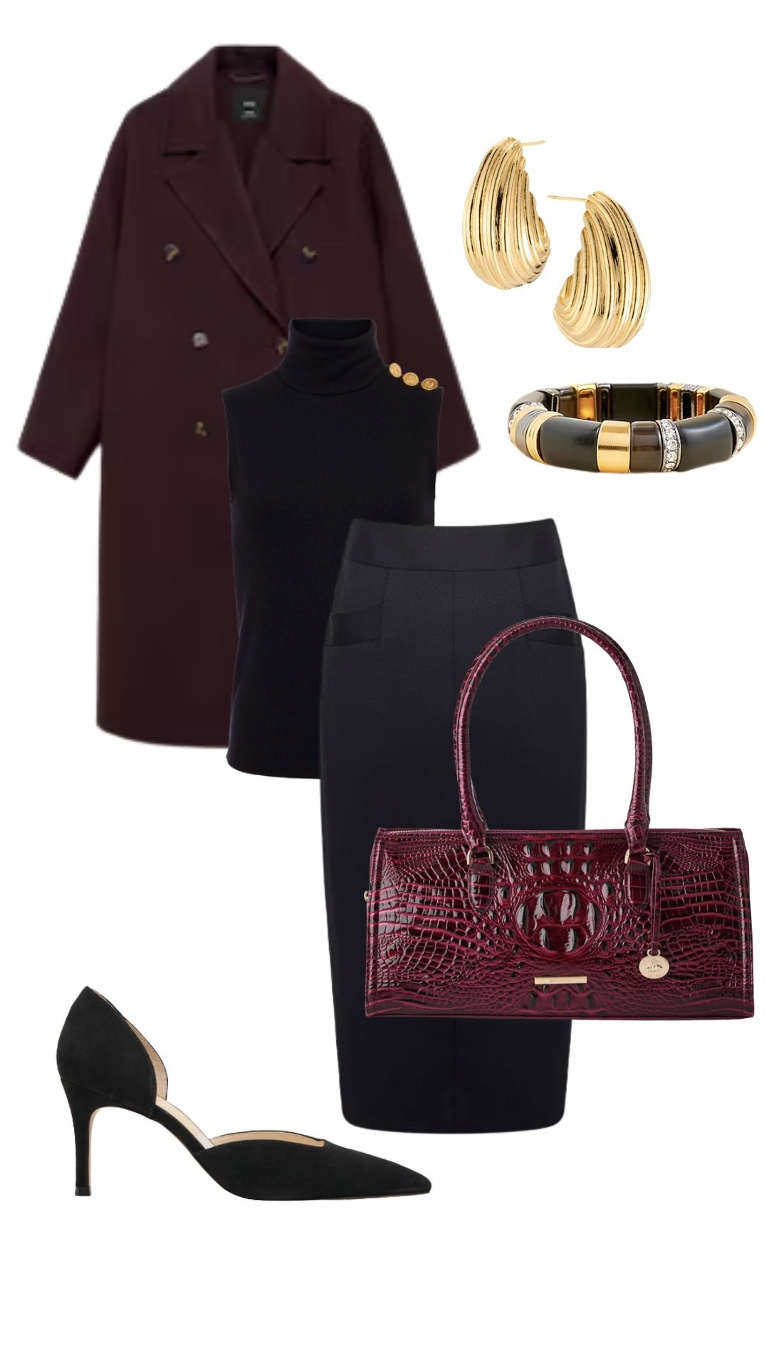 Burgundy and Black- so much sophistication and style!!

#LTKWorkwear #LTKStyleTip #LTKSeasonal