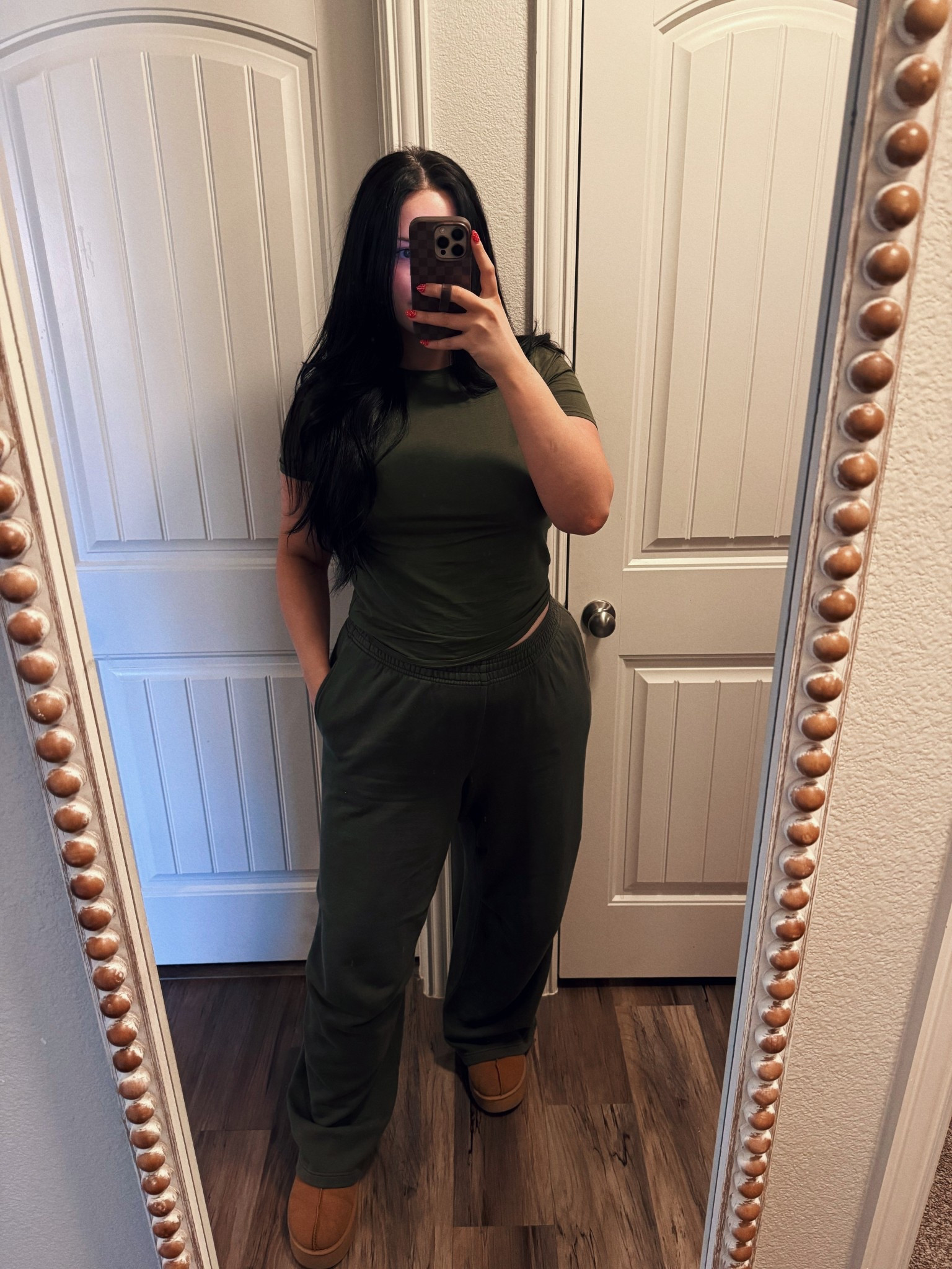 Wearing size XL in the top and L in the bottoms, pants run large so size down unless you want a super baggy/oversized look!

#LTKgrwm #LTKootd #LTKMidsize